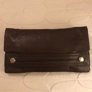 NEW - Banana Republic Leather Clutch